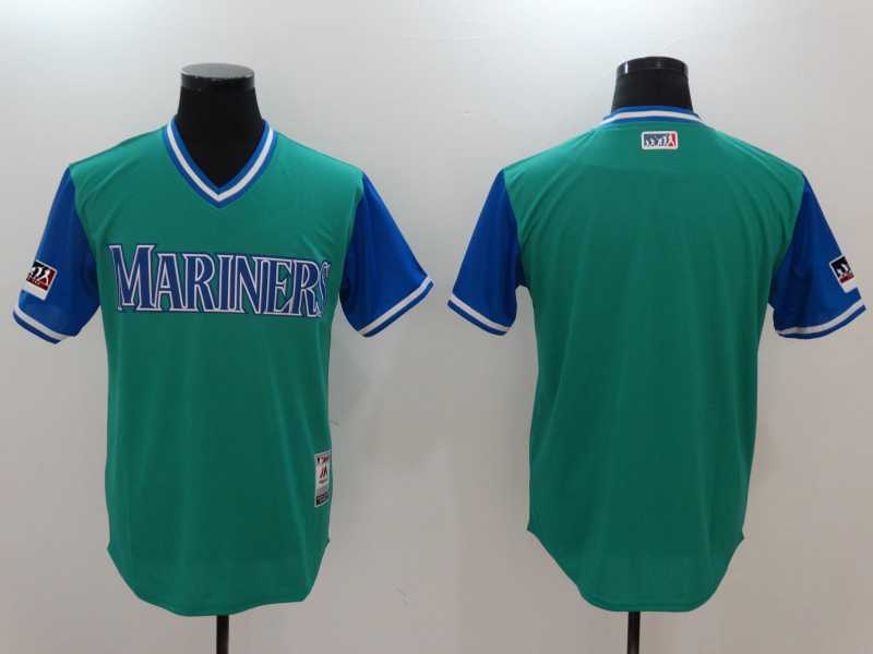 Mariners Blank Aqua 2018 Players Weekend Stitched Jersey,We sell and wholesale Mariners Blank Aqua 2018 Players Weekend Stitched Jersey on line form chian!